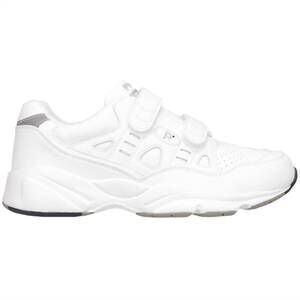 NEW PROPET men's stability walker strap walking shoe in white